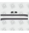 PORSCHE 992 / 991 / 997 / 996 side Stripes STICKERS (Compatible Product)