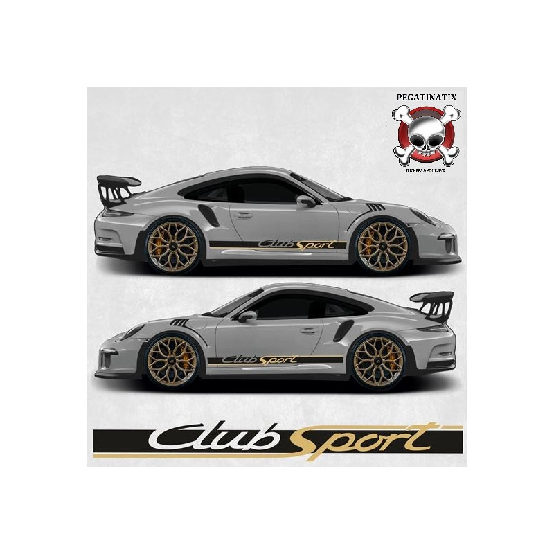 PORSCHE 992 / 991 side Stripes AUFKLEBER (Kompatibles Produkt)