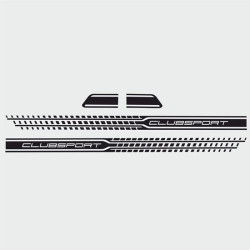 PORSCHE 992 / 991 side Stripes ADESIVI (Prodotto compatibile)