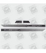 PORSCHE 992 / 991 side Stripes STICKERS (Compatible Product)