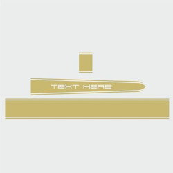 PORSCHE 718 Spyder / Boxster AUTOCOLLANT (Produit compatible)