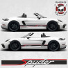 PORSCHE 718 Spyder Rocker Panel Stripes AUTOCOLLANT (Produit compatible) PORSCHE 718 Spyder Rocker Panel Stripes AUTOCOLLANT (Produit compatible)