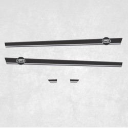 PORSCHE Cayenne Gulf side Stripes AUFKLEBER (Kompatibles Produkt)