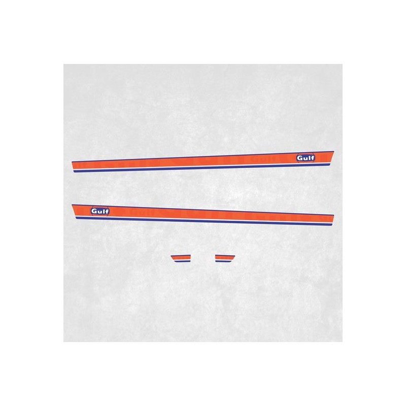 Bonnet martini racing stripes compatible porsche stickers capot le mans racing autocollant voiture de sport vintage strip - France