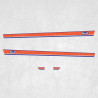 PORSCHE Cayenne Gulf side Stripes ADHESIVOS (Producto compatible)