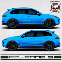 PORSCHE Cayenne side Stripes ADESIVOS (Produto compatível)
