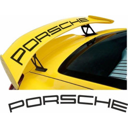 PORSCHE 981 Cayman GT4 rear Wing AUTOCOLLANT (Produit compatible)