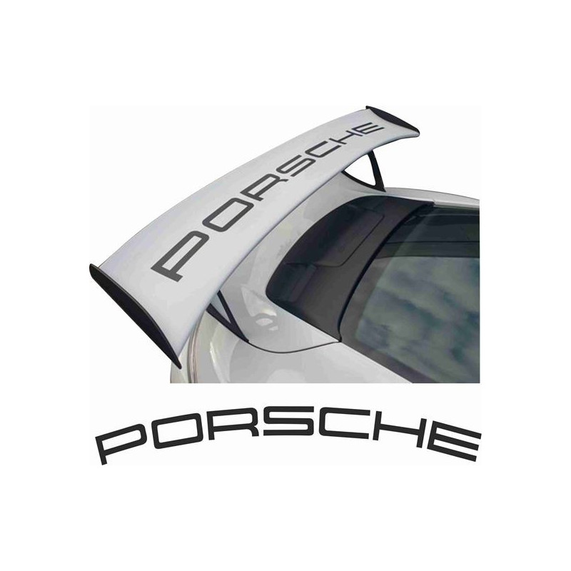 PORSCHE 991 GT3 RS rear Wing ADHESIVOS (Producto compatible)