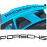 PORSCHE 991 GT3 rear Wing ADHESIVOS (Producto compatible)