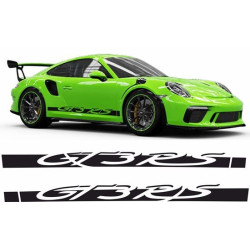 PORSCHE 991 GT3 RS side Stripes AUFKLEBER (Kompatibles Produkt)