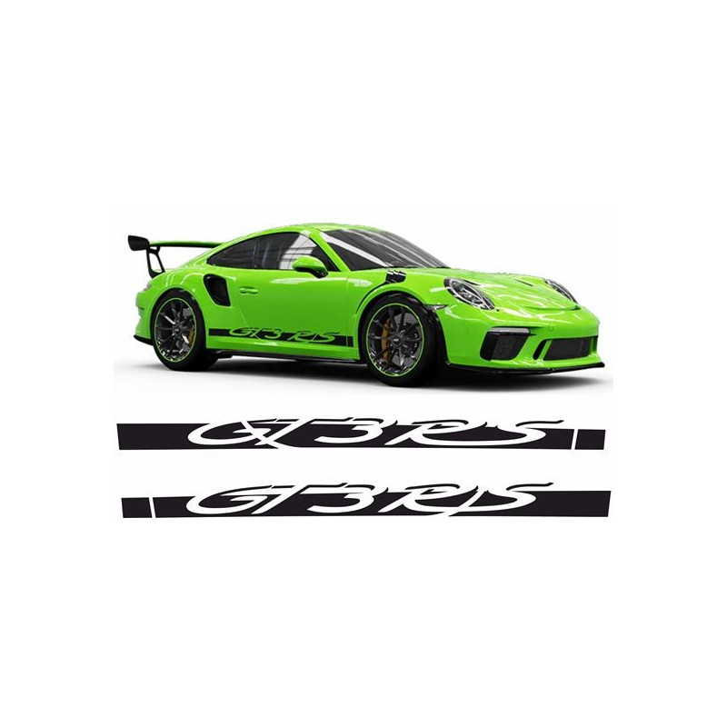 PORSCHE 991 GT3 RS side Stripes DECALS (Compatible Product)