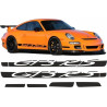 PORSCHE 997 GT3 RS side Stripes ADESIVI (Prodotto compatibile)
