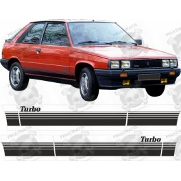 Renault 11 TURBO STICKERS (Compatible Product)