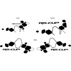Renault Clio R.S RS-CUP AUTOCOLLANT (Produit compatible)