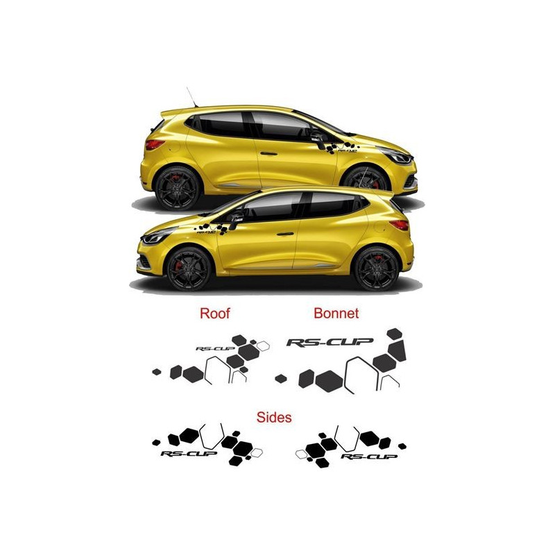 Renault Clio R.S RS-CUP ADHESIVOS (Producto compatible)