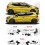 Renault Clio R.S RS-CUP STICKERS (Compatible Product)