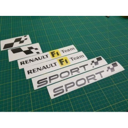 Renault Sport F1 Team AUFKLEBER (Kompatibles Produkt)