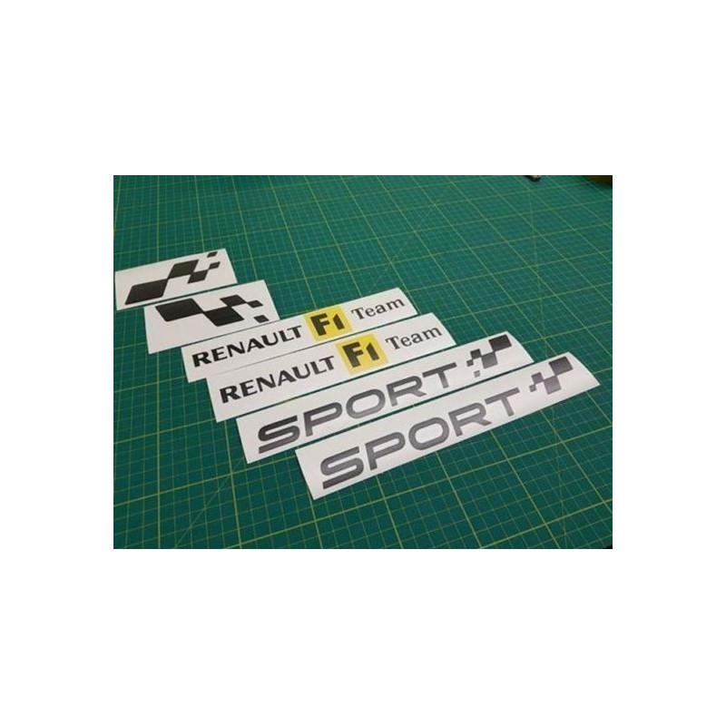 Renault Sport F1 Team ADESIVI (Prodotto compatibile)