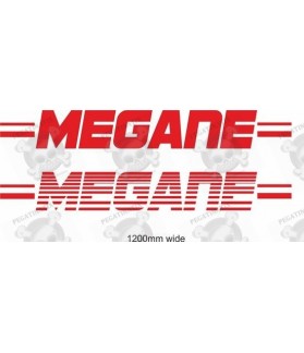 Renault MEGANE STICKERS (Compatible Product)