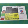 Renault Clio Williams / 16S replacement Engine  ADESIVI (Prodotto compatibile)