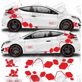 Renault Megane R.S. STICKERS (Compatible Product)