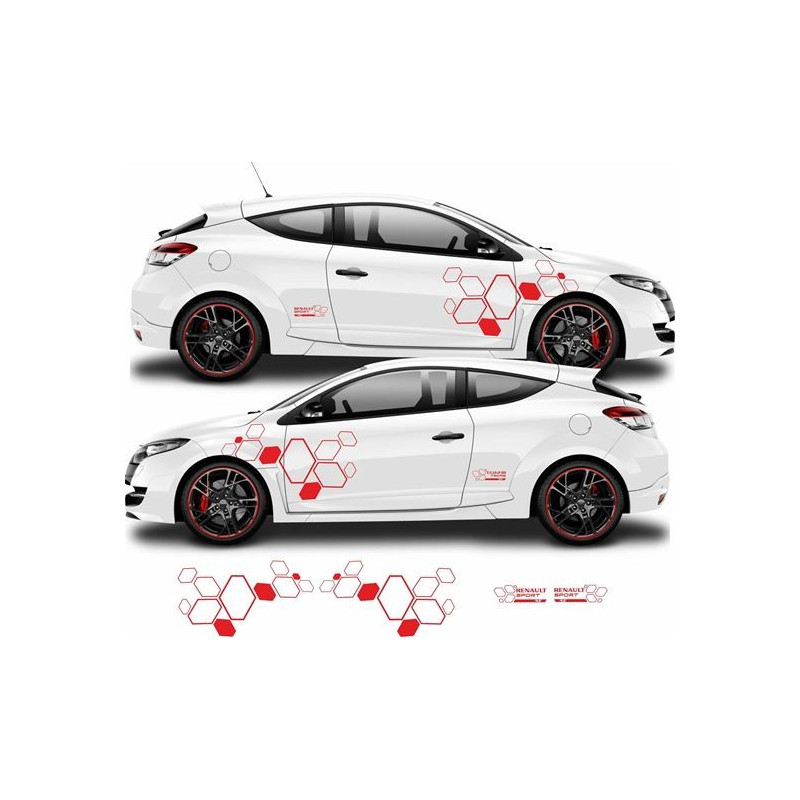 Renault Megane R.S. ADHESIVOS (Producto compatible)