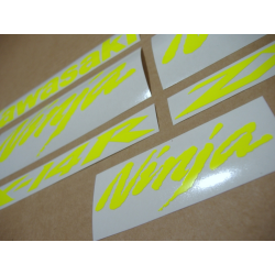 Kawasaki ZX-14R CUSTOM NEON YELLOW ADESIVI (Prodotto compatibile)