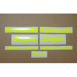 Kawasaki ZX-14R CUSTOM NEON YELLOW ADESIVI (Prodotto compatibile)