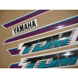 YAMAHA TDM 850 YEAR 1992 silver Adhesivo (Producto compatible)
