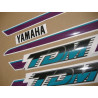 YAMAHA TDM 850 YEAR 1992 silver Adhesivo (Producto compatible)