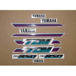 YAMAHA TDM 850 YEAR 1992 silver AUFKLEBER (Kompatibles Produkt)