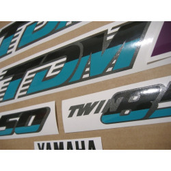 YAMAHA TDM 850 YEAR 1992 silver Adhesivo (Producto compatible)