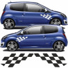 Renault Twingo Sport side Stripes DECALS (Compatible Product)