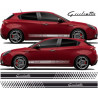 Alfa Romeo Giulietta Stripes ADESIVOS (Produto compatível)