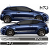 Alfa Romeo MITO Stripes ADHESIVOS (Producto compatible)