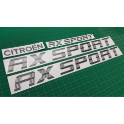 Citroen AX Sport AUTOCOLLANT (Produit compatible)
