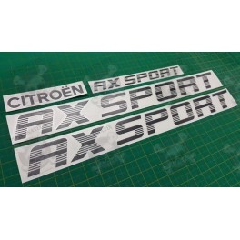 Citroen AX Sport Stickers (Compatible Product)