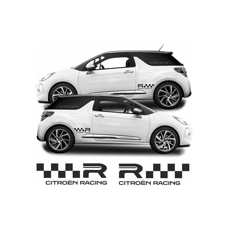 Citroen Racing autocollant  (Produit compatible)