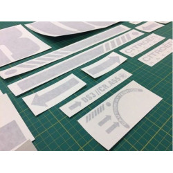 DS3 Racing Alpha Stickers (Produto compatível)