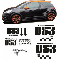 DS3 Racing Alpha Stickers (Compatible Product)