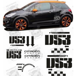 DS3 Racing Alpha Stickers (Compatible Product)