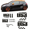 DS3 Racing Alpha AUFKLEBER (Kompatibles Produkt)
