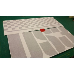DS3 Racing roof AUFKLEBER (Kompatibles Produkt)