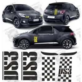 DS3 Racing roof Stickers (Compatible Product)