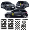 DS3 Racing roof ADESIVI (Prodotto compatibile)
