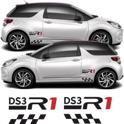 Citroen DS3 R1 Side AUFKLEBER (Kompatibles Produkt)