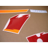 SUZUKI GSX-R 600 1992- red-white VERSION DECALS SET (Prodotto compatibile)