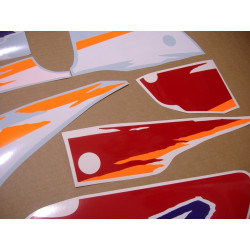 SUZUKI GSX-R 600 1992- red-white VERSION DECALS SET (Compatible Product)