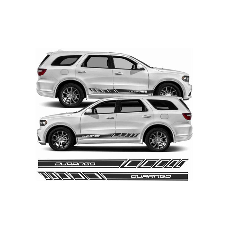 Dodge Durango side Stripes Stickers (Produto compatível)