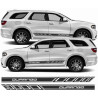 Dodge Durango side Stripes Stickers (Produto compatível)